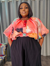 Aura Bloom Bubble Top