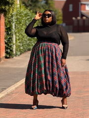 Tartan Bubble Skirt