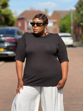 Goth Embellished T-Shirt