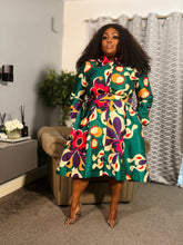 Audacious Blossom Midi Dress