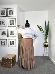 Nayinma Tier Maxi Skirt