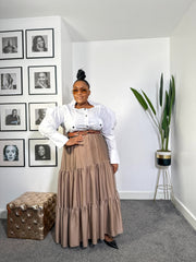 Nayinma Tier Maxi Skirt