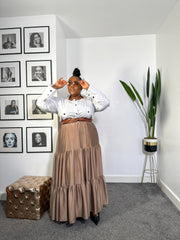 Nayinma Tier Maxi Skirt