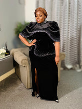 Dionne Embellished cape/Gown