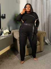 Onyx Rose Gold Panel Co-Ord Set