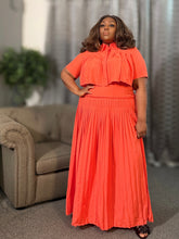 Good Aura Skirt Set ORANGE