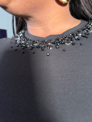 Midnight Embellished Top