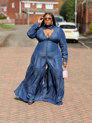 Denim Duchess Jumpsuit