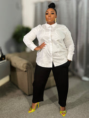 Sculpt & Flow Stretch Pleat Trousers