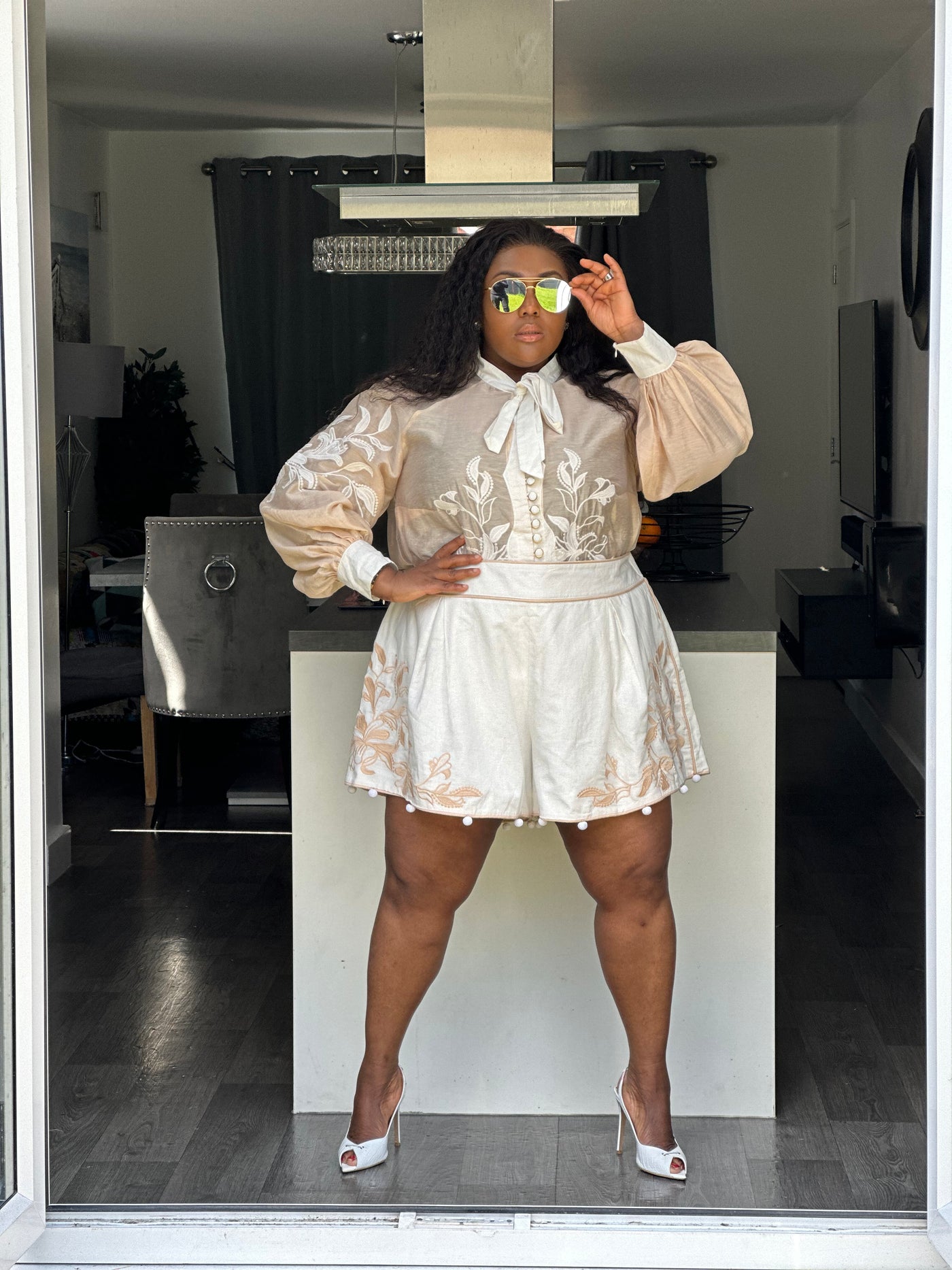 Flames Short Set