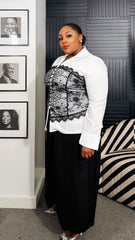 Chantilly Corset Shirt