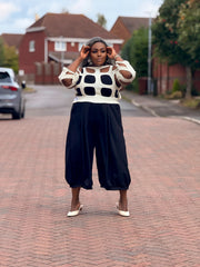 Grid Luxe Knit Top