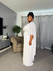 Clarion Cape Dress