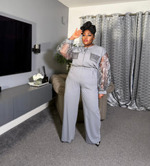 Grande Bomber/Trouser Set