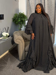 Halima Ruffle Maxi Gown