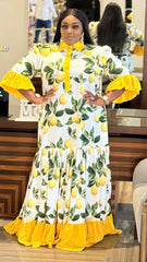 Limoncello Luxe Maxi Dress