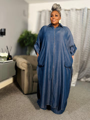 Indigo Flow Denim Set