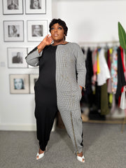 Cross Checker Jumpsuit