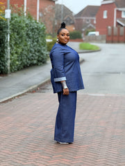 El Classico Denim Trouser  Set