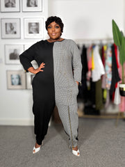 Cross Checker Jumpsuit