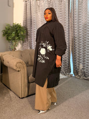 Unwritten Story Shirt/Dress BLACK