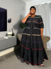 Grace in Colour Tiered Dress