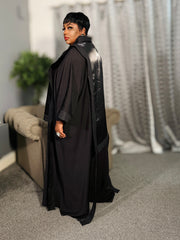 Queendom Cape Jumpsuit BLACK