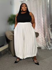 Bazar Culotte Trouser WHITE