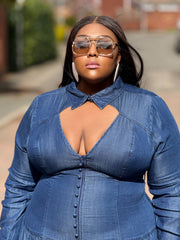 Denim Duchess Jumpsuit