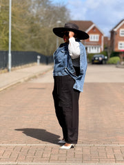 Shoreditch Denim Poncho