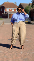 Everton stripe Barrel Trouser