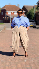 Everton stripe Barrel Trouser