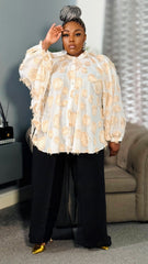 Élodie Textured Blouse