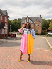 Audacity Block Dress