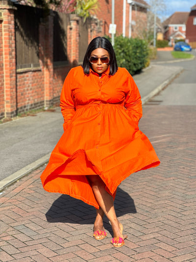 Marrakech Sun Dress ORANGE